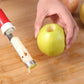 🔪 50% DE RÉDUCTION ! 🥳 Outil 2-en-1 Cuisine – Épluche & Évide en un Geste – Acier Inoxydable, Poignée Ergonomique & Lame Dentelée – Indispensable au Quotidien pour Pommes, Poires et Plus 🍎⏱️✨🍽️