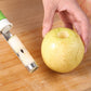 🔪 50% DE RÉDUCTION ! 🥳 Outil 2-en-1 Cuisine – Épluche & Évide en un Geste – Acier Inoxydable, Poignée Ergonomique & Lame Dentelée – Indispensable au Quotidien pour Pommes, Poires et Plus 🍎⏱️✨🍽️
