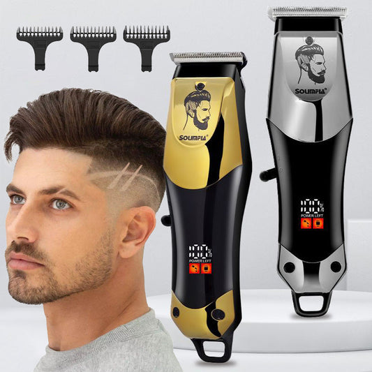 ✂️ 50% DE RÉDUCTION ! 💈 Tondeuse Électrique Lames Inox – 5W – Silencieuse & Charge USB for Homme