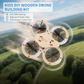 ✈️🚁 PROMO FLASH 50% ! Kit Drone Bois DIY Enfants – Maintien Altitude, Télécommande Stable, Sécurité Renforcée, STIM, 17x17cm, Cadeau Éducatif 🎁