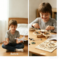 ✈️🚁 PROMO FLASH 50% ! Kit Drone Bois DIY Enfants – Maintien Altitude, Télécommande Stable, Sécurité Renforcée, STIM, 17x17cm, Cadeau Éducatif 🎁