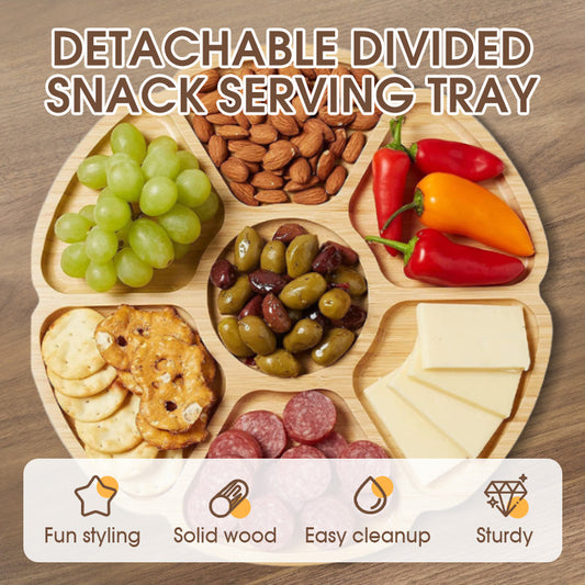 50 % OFF🌿🌿Detachable Divided Snack Serving Tray