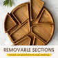 50 % OFF🌿🌿Detachable Divided Snack Serving Tray
