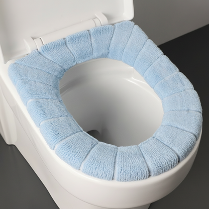 💦Warm Stretchable Washable Toilet Seat Covers with Handle