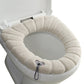 💦Warm Stretchable Washable Toilet Seat Covers with Handle