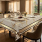 🏠✨Waterproof Marble-Print Tablecloth