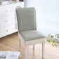 Full Coverage Chair Cover with Elegant Jacquard