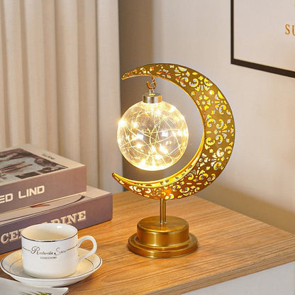 Decorative LED Moon Light Table Lamp