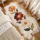 🌸Soft Floral Print Floor Rug