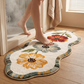 🌸Soft Floral Print Floor Rug