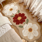 🌸Soft Floral Print Floor Rug