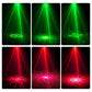Luz de fiesta laser DJ con 7 modos de iluminación y control remoto