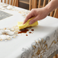 🌺🎀 50 % DE RÉDUCTION ! ✨ Nappe Fleurie en Relief Imperméable – Polyester Haute Densité – Anti-Tache & Lavable en Machine pour Salle à manger Élégante 🍽️