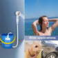 🚿🏕️ PROMO FLASH 50% ! Douche Portable de Camping avec Pompe – Débit Réglable 2 Vitesses, Batterie 5000mAh, 1-2h Autonomie, Recharge USB, Parfaite pour Randonnée, Plage & Bivouac ✨