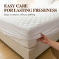 🛏️🛡️ PROMO FLASH 54% ! Ensemble de Protection de Matelas & Taies d'Oreiller Imperméable – Anti-Acarien, Surface Matelassée Douce, Lavable Machine, pour un Sommeil Sain & Hygénique ✨