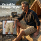 💥🩳 2026 MEILLEURE VENTE 50% ! Short Cargo Léger à Cordon – Tissu Respirant, Multi-Poches, Coupe Confort Genoux, Polyvalent pour le Quotidien 👖