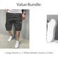 💥🩳 2026 MEILLEURE VENTE 50% ! Short Cargo Léger à Cordon – Tissu Respirant, Multi-Poches, Coupe Confort Genoux, Polyvalent pour le Quotidien 👖