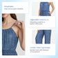 ✨☁️ PROMO FLASH 50% ! Combinaison d'Été Femme Dos Nu & Cordon Taille – Tissu Léger Respirant, Coupe Large, 8 Coloris, 4 Tailles, Polyvalente 🍹