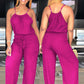 ✨☁️ PROMO FLASH 50% ! Combinaison d'Été Femme Dos Nu & Cordon Taille – Tissu Léger Respirant, Coupe Large, 8 Coloris, 4 Tailles, Polyvalente 🍹