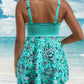 👙💖 PROMO SPÉCIALE : Achetez-en 2 = -5% + Livraison Gratuite | Achetez-en 3 = -10% + Livraison Gratuite ! Maillot de Bain 2 Pièces Femme – Haut Bretelles + Shorty Ajusté, Taille Haute, Bretelles Réglables, Tissu Séchage Rapide, Tailles S-4XL