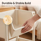📢 50% DE RÉDUCTION ! ⏰ Chariot de Rangement à Roulettes Multi-Niveaux – PP – 2/3/4/5 Niveaux & Fentes Étroites for Cuisine & Salle de Bain
