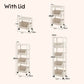 📢 50% DE RÉDUCTION ! ⏰ Chariot de Rangement à Roulettes Multi-Niveaux – PP – 2/3/4/5 Niveaux & Fentes Étroites for Cuisine & Salle de Bain