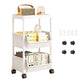 📢 50% DE RÉDUCTION ! ⏰ Chariot de Rangement à Roulettes Multi-Niveaux – PP – 2/3/4/5 Niveaux & Fentes Étroites for Cuisine & Salle de Bain