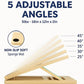 🏋️ PROMO FLASH : 50% DE RÉDUCTION ! Planche Stretching Mollets en Bois Massif – Inclinaison Réglable 5 Niveaux, Surface Antidérapante & Pliable for des Étirements Sûrs et Efficaces à la Maison, au Bureau ou en Salle ✨
