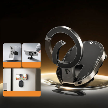 📱 PROMO FLASH : 50% DE RÉDUCTION ! Support Téléphone 3-en-1 Magnétique & à Ventouses – Rotation 360° + Inclinaison 180°, Pliable Ultra-Plat for un Mode Mains Libres Partout ✨🧲