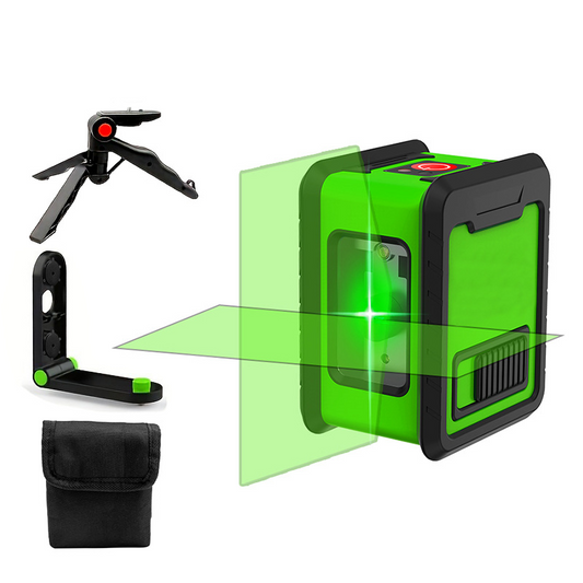 📐✨ PROMO FLASH : 50% DE RÉDUCTION ! Mini Niveau Laser Lignes Croisées Vert – Auto-Nivelant Intelligent ±4° & Étanche IP54, Faisceau 515 nm Ultra-Visible for un Alignement Précis au Millimètre en Quelques Secondes ✨