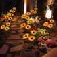 🌻 50% DE RÉDUCTION ! ☀️ Lampes Solaires Tournesol Étanches – Pétales Réalistes, IP65 & Allumage Automatique – 8–12 h d’Éclairage – Parfaites pour le Jardin ou la Terrasse 🌿✨🏡