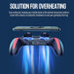 🎮 50% DE RÉDUCTION ! ❄️ Contrôleur de Jeu Mobile 5-en-1 – Alliage & Plastique – Double Ventilateur & Gâchettes for Smartphone