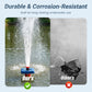 📢 50% DE RÉDUCTION ! ⏰ Aérateur et Pompe de Bassin 2-en-1 – Moteur Cuivre 550W, Débit 12m³/h & Base Flottante – Oxygénation et Irrigation pour un Écosystème Sain 🌊🐟✨