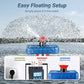📢 50% DE RÉDUCTION ! ⏰ Aérateur et Pompe de Bassin 2-en-1 – Moteur Cuivre 550W, Débit 12m³/h & Base Flottante – Oxygénation et Irrigation pour un Écosystème Sain 🌊🐟✨