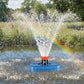 📢 50% DE RÉDUCTION ! ⏰ Aérateur et Pompe de Bassin 2-en-1 – Moteur Cuivre 550W, Débit 12m³/h & Base Flottante – Oxygénation et Irrigation pour un Écosystème Sain 🌊🐟✨