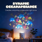 🌊✨ PROMO FLASH 50% ! Projecteur Magique Ambiance Océan – Images Rotatives Dynamiques, Luminosité Réglable, USB Rechargeable, Design Compact 🐠