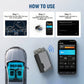 🔧🚗 PROMO FLASH 50% ! ✨ Outil de Diagnostic Auto Bluetooth – OBD2 Multi-Systèmes – Bluetooth 5.0, Données Temps Réel & Test Batterie – Compatible iOS/Android, 1 an Gratuit 📱