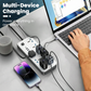 🔌 50% DE RÉDUCTION ! ⚡ Multiprise avec Longue Rallonge – PP & Cuivre – USB & Protection Surtension for Bureau & Maison