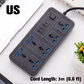 🔌 50% DE RÉDUCTION ! ⚡ Multiprise avec Longue Rallonge – PP & Cuivre – USB & Protection Surtension for Bureau & Maison