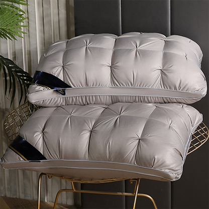 🛏️💤 PROMO -54% ! Oreiller Ergonomique Hôtel – Soutien Cervical Parfait, Fibre Respirante Évacuation Humidité, Lavable Machine, Structure 3D · 8 Coloris · 3 Hauteurs · 48×74cm ✨