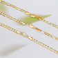 💐 50% DE RÉDUCTION – OFFRE FLASH ! 🎁 Bracelet Chaîne Figaro – Alliage Doré – Icône Religieuse & Fermoir Sécurisé for Homme & Femme