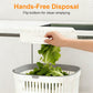 🧺🚰 PROMO FLASH 50% ! Panier de Crépine d'Évier Pliable Suspendu au Robinet – Filtration Fine, Vidage Sans les Mains, Multifonction, 2 Coloris, Idéal Cuisine Maline ✨