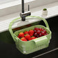 🧺🚰 PROMO FLASH 50% ! Panier de Crépine d'Évier Pliable Suspendu au Robinet – Filtration Fine, Vidage Sans les Mains, Multifonction, 2 Coloris, Idéal Cuisine Maline ✨