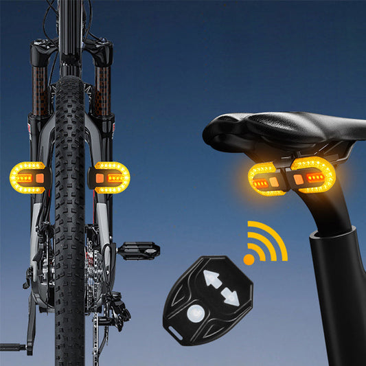 🚴 PROMO FLASH : 50% DE RÉDUCTION ! Feu Arrière de Vélo avec Clignotants et Télécommande Sans Fil, 38 LED Rechargeable USB for une Sécurité Maximale à 360° ✨