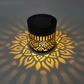 🏆🎁 PROMO FLASH 50% ! Lampe Murale Solaire Mandala Extérieur – Projecteur Lumière Jardin, IP65, Capteur Auto, Fer Forgé, 1/2/4 Pièces, Idéale Terrasse & Clôture 🌙