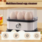 🥚 PROMO FLASH : 50% DE RÉDUCTION ! Cuiseur à Œufs Multifonction – Cuisson à la Vapeur Rapide, Couvercle Transparent & Arrêt Automatique for des Petits-Déjeuners Faciles et Réussis Chaque Matin 🍳✨