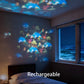 💐🌌🐟 PROMO LIMITÉE 50% ! Projecteur LED Océan avec/ sans Enceinte Bluetooth – Projection Dynamique, Luminosité Réglable, Rotation, Ambiance Apaisante pour Chambre & Salon ✨