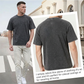 🌞👔 PROMO FLASH 50% ! Chemise Homme Vintage à Manches Courtes – 100% Coton, Coupe Ample, 6 Couleurs, Taille M-3XL, Style Décontracté & Intemporel ✨
