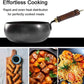🍳 PROMO FLASH : 50% DE RÉDUCTION ! Wok en Fer Non Revêtu avec Couvercle – Surface Qui Se Cullote Naturellement, Format Profond & Compatible Induction for une Cuisson Polyvalente et Durable ✨🔥