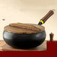 🍳 PROMO FLASH : 50% DE RÉDUCTION ! Wok en Fer Non Revêtu avec Couvercle – Surface Qui Se Cullote Naturellement, Format Profond & Compatible Induction for une Cuisson Polyvalente et Durable ✨🔥
